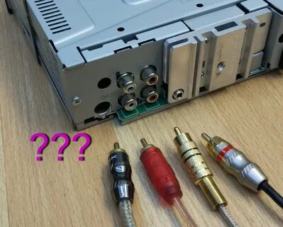 Rca выход зачем