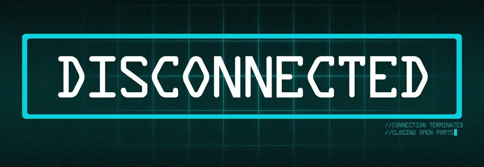 Connection terminated
