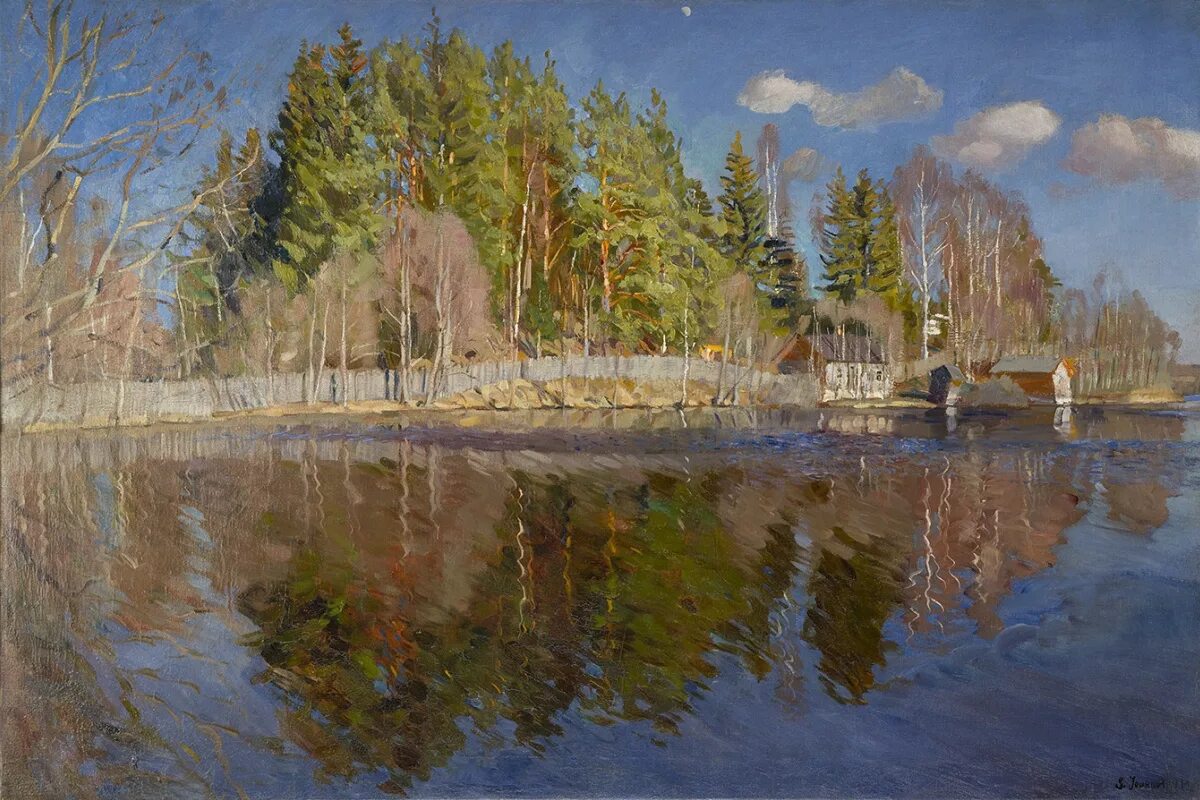 Жуковский картины. Художник Жуковский Станислав Юлианович 1873 1944. Жуковский Станислав Юлианович (1873-1944) «осенняя вода». Жуковский Станислав Юлианович ветренный апрель. Станислав Жуковский живопись.