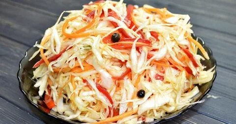 Капуста провансаль быстрого с уксусом