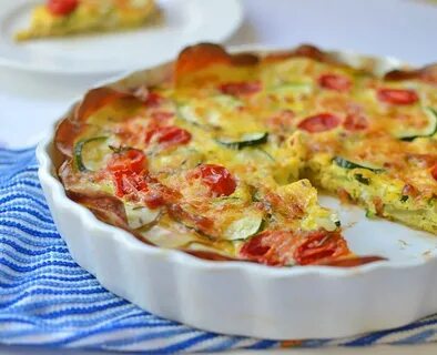 Пирог с овощами в духовке