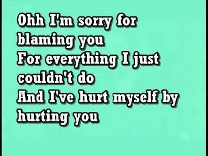 Hurt christina текст
