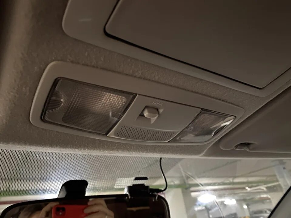 #1 Замена плафона салона - Mitsubishi Outlander XL, 2,4 л, 2007 года своими рука