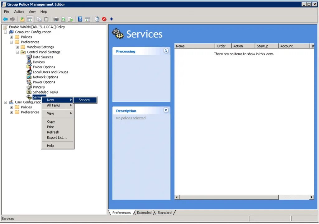 Powershell gpo