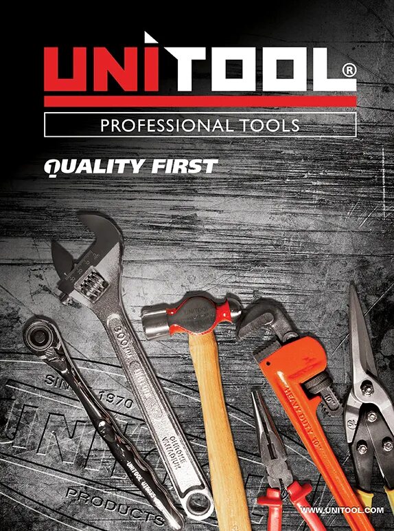 Unitools. Каталог инструментов. Hand Tools catalog. Die Tools catalog.