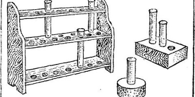 штатив для пробирок рисунок