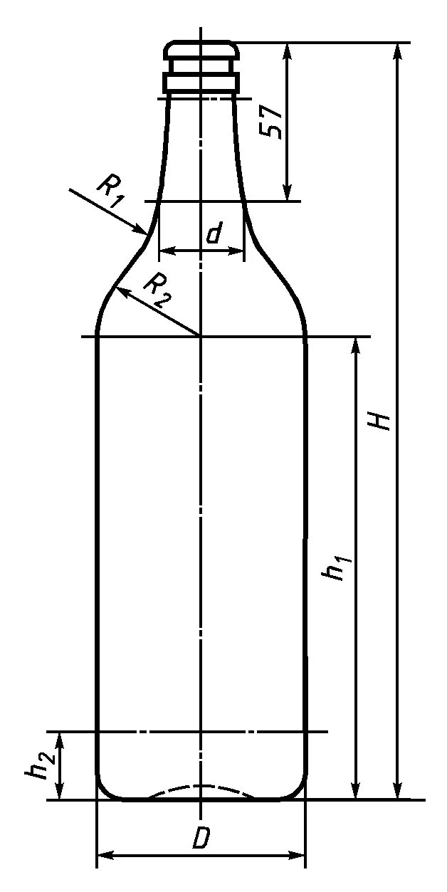 Высота бутылки растительного масла. Размер винной бутылки чертеж. Размер ПЭТ бутылки 1.5 литра. Чертеж винной бутылки 0.75. Диаметр бутылки.