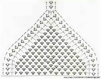 Лиф крючком схемы и описание