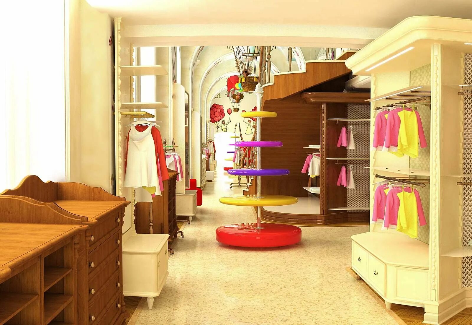 Детский магазин г. Интерьер детского магазина. Интерьер магазина детской одежды. Магазин детской одежды проект. Дизайн детского магазина одежды.