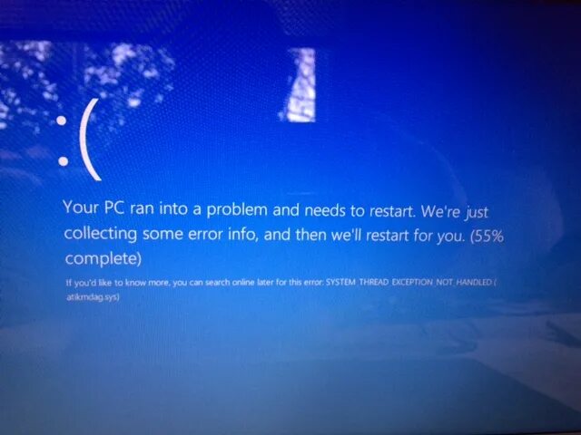 System thread not Handled. Ошибка System thread exception not Handled. Ошибка exception not Handled Windows 10. System_thread_exception_not_Handled Windows 10 как исправить. System thread exception not handled что делать