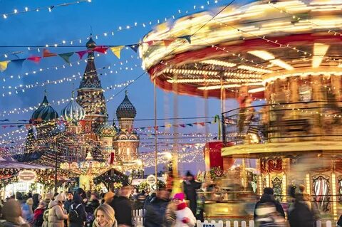 Москва новогодние праздники 2025