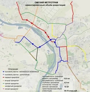 Трамвай омск маршрут
