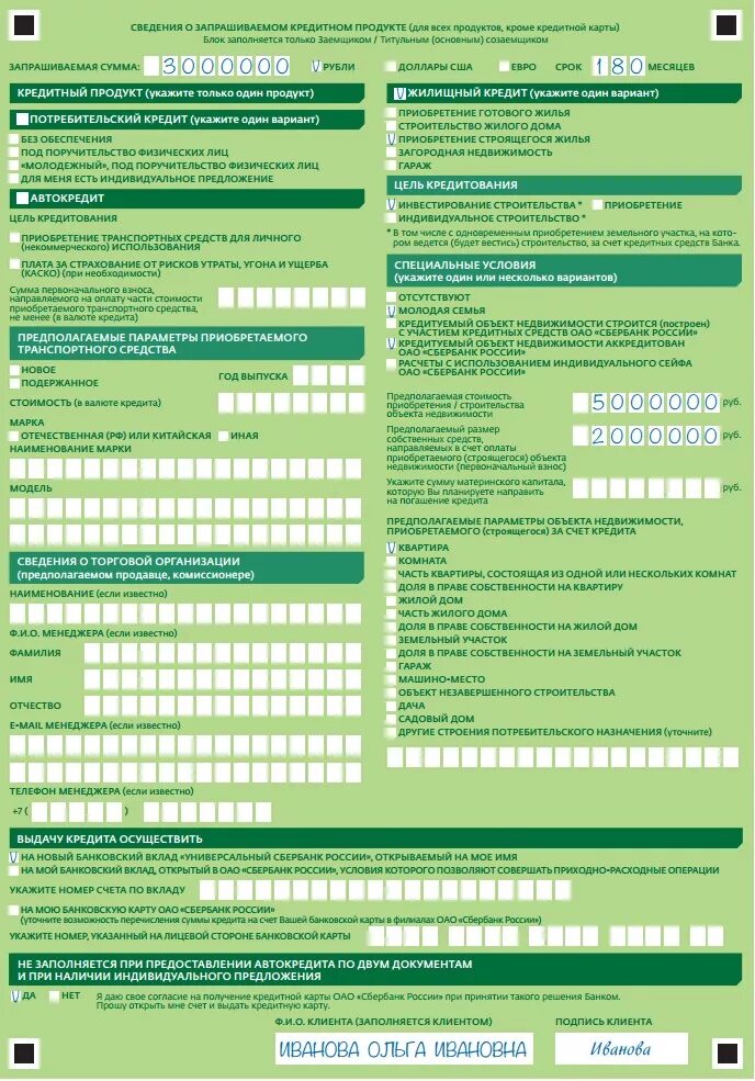 Заявление анкета на получение потребительского кредита пример. Анкета заявление на предоставление кредита образец заполнения. Заявление анкета Сбербанк. Анкета Сбербанк образец.