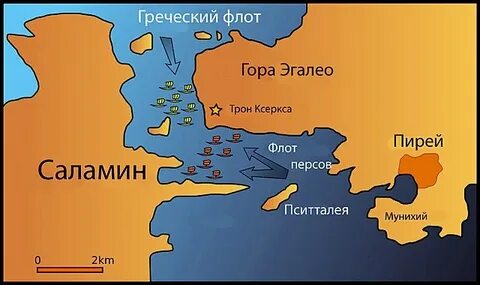 Греция в 480 г до н э