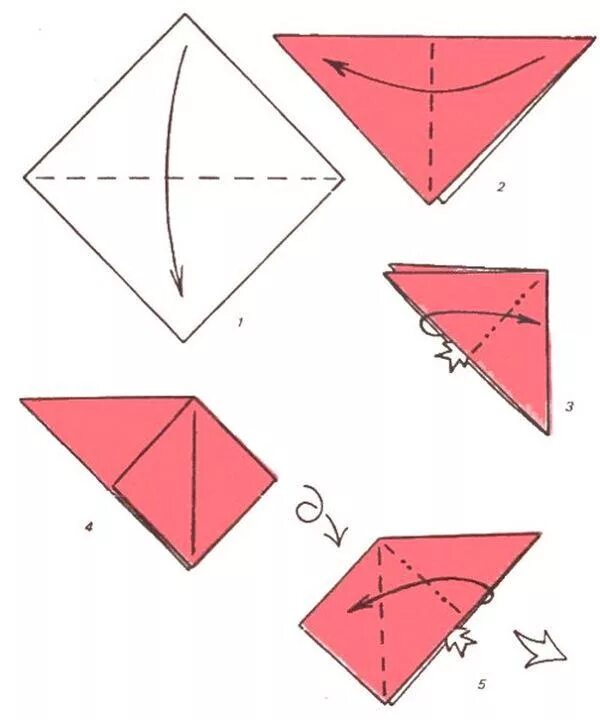 Лёгкие поделки из бумаги. Оригами легкое. Поделки из листа а4 без клея. Оригами из квадратного листа.