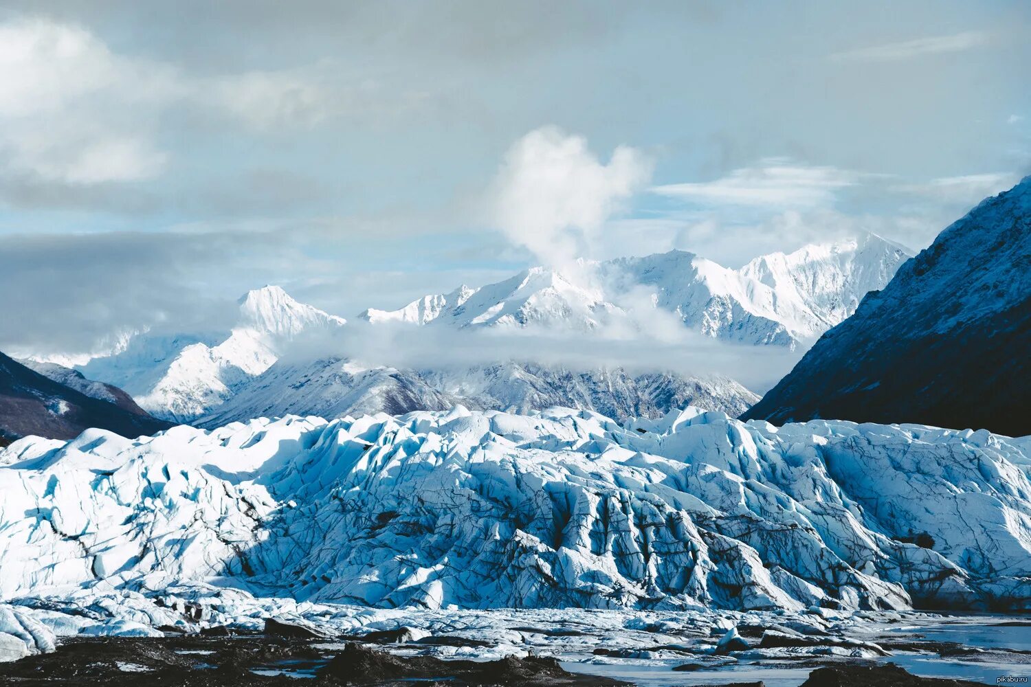 Самый большой горный ледник в мире. Ледник Марковского. Ледники Аляски. Ледник Маласпина. Ледник Карпинского.