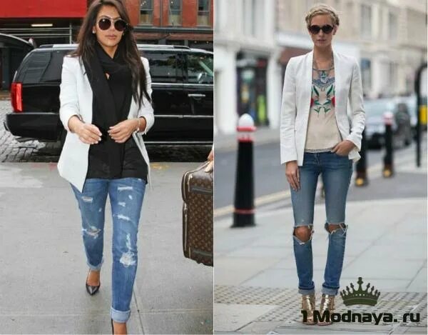 рваные джинсы женские. с чем сочетаются джинсы. рваные джинсы женские зимой. дамы в рваных джинсах. можно ли носить рваные.