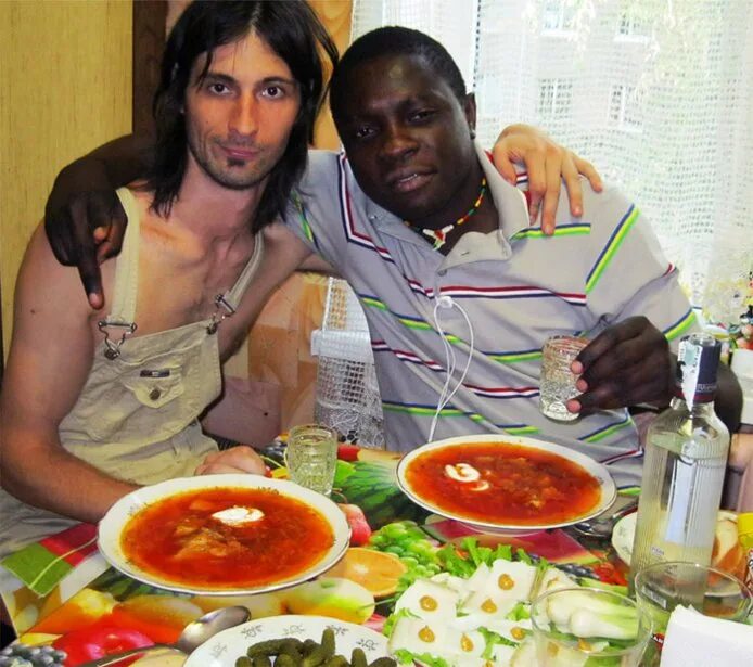 Русскую про негров