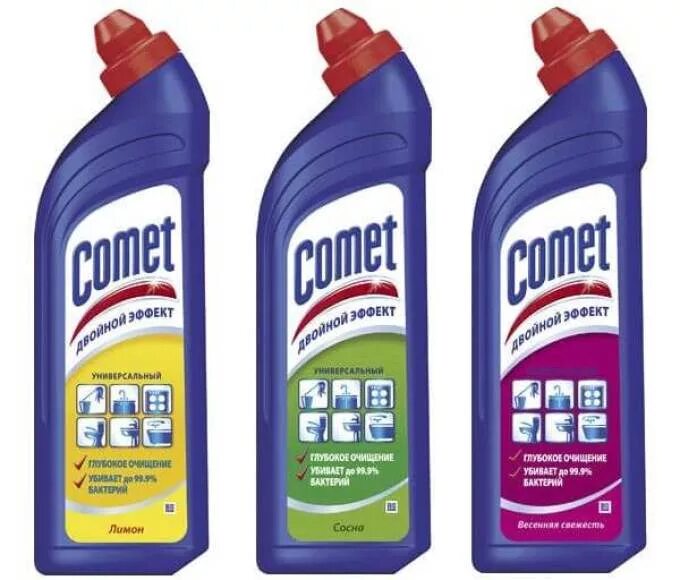 Чистящее средство для эмалированных. Comet гель для ванны 500 мл. комет чист ср-во д ванны 500мл курок. гель комет д/ванной спрей 500 мл. универсальное чистящее средство, гель comet ассорти 500 мл.