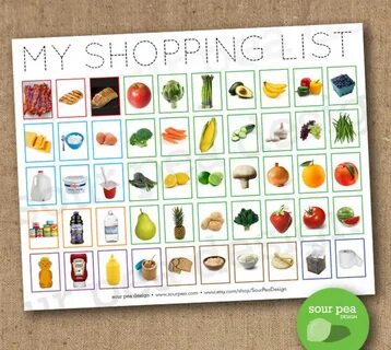 My shopping list