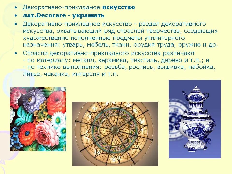 Искусство презентация урок