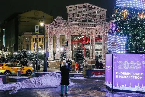 Новогодние дни в москве 2024