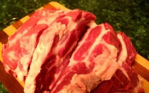Мясо пластами