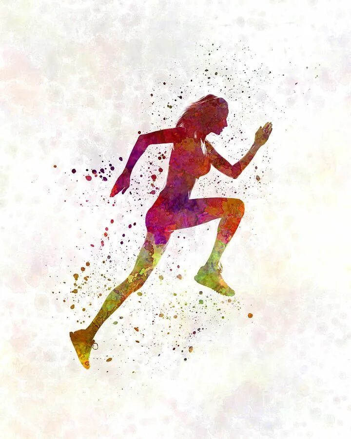 Running art