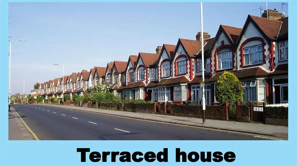 Kinds of houses. Terraced House. Townhouse для презентации. Types of Houses 11 класс. Terraced House перевод.