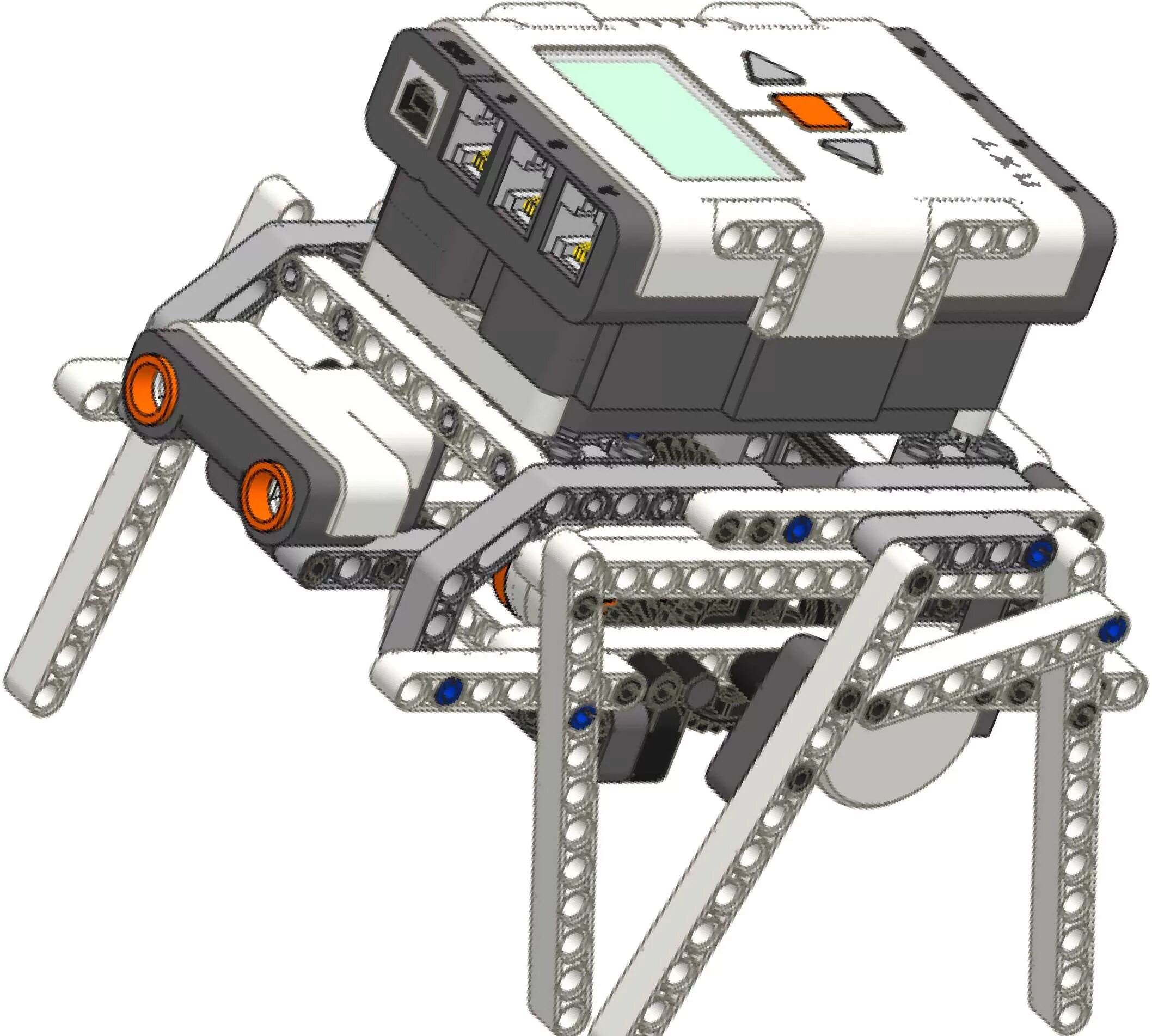 Шагающий робот Майндстормс ev3. Робот шагоход ev3. Сборка робототехники