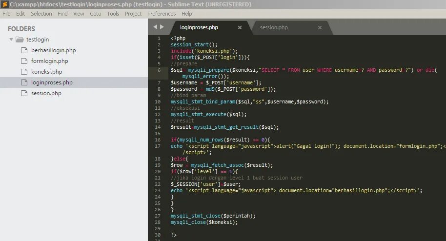 Mysql fetch assoc