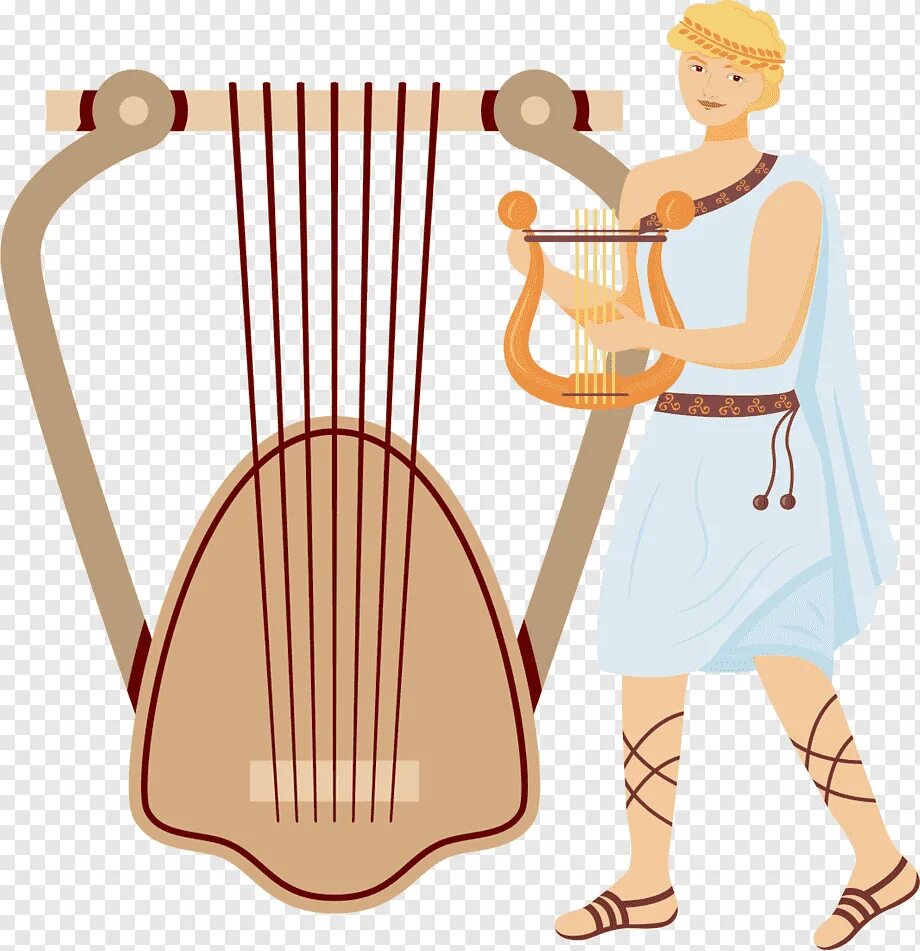 Греческий музыкальный. Арфа древняя Греция. Древние греки с арфой.
