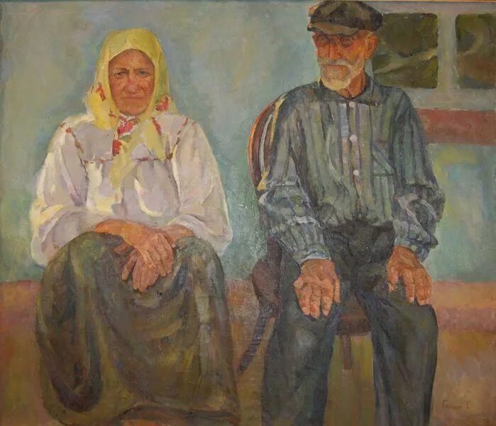 Говорящая картина. Клавдия Петренко художник.