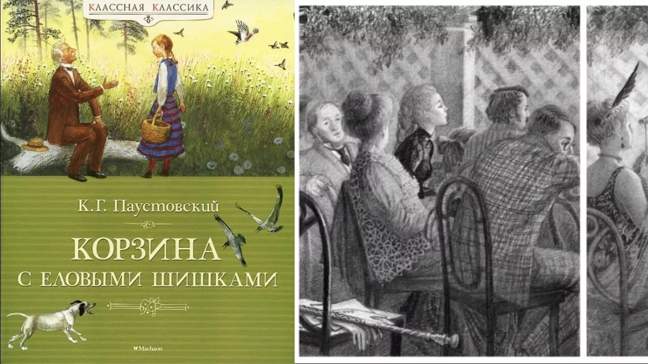 Паустовский корзина с еловыми шишками книга. Паустовский корзина с ел. Паустовский однажды я