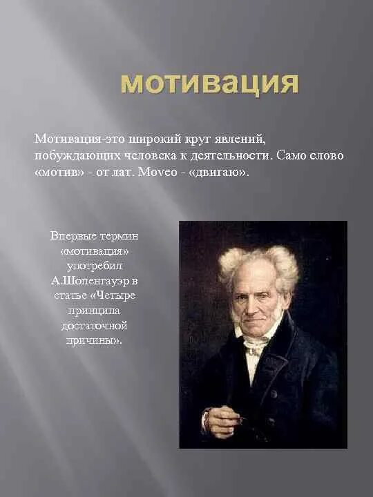 Четыре принципа достаточной причины. Мотивирующая речь. Четыре принципа достаточной причины. Принцип ковариации келли. Понятие мотива и мотивации.