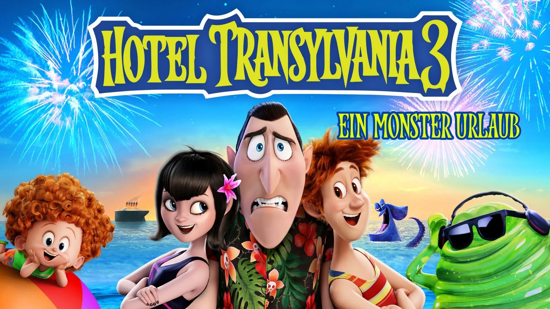 Включи каникулы путешествие. Монстры на каникулах море зовет. Hotel Transylvania 3 Summer vacation.