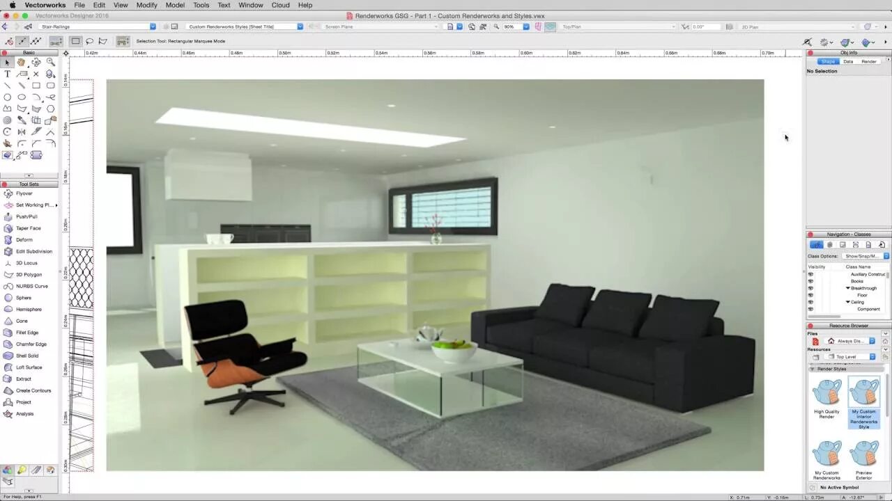 Custom rendering