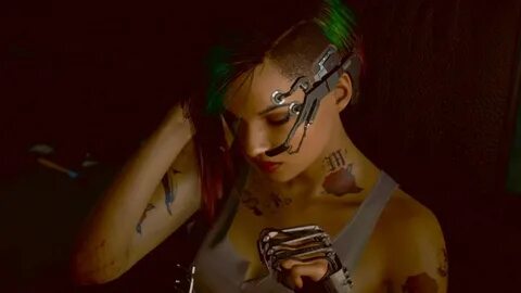 Waitress rebecca cyberpunk