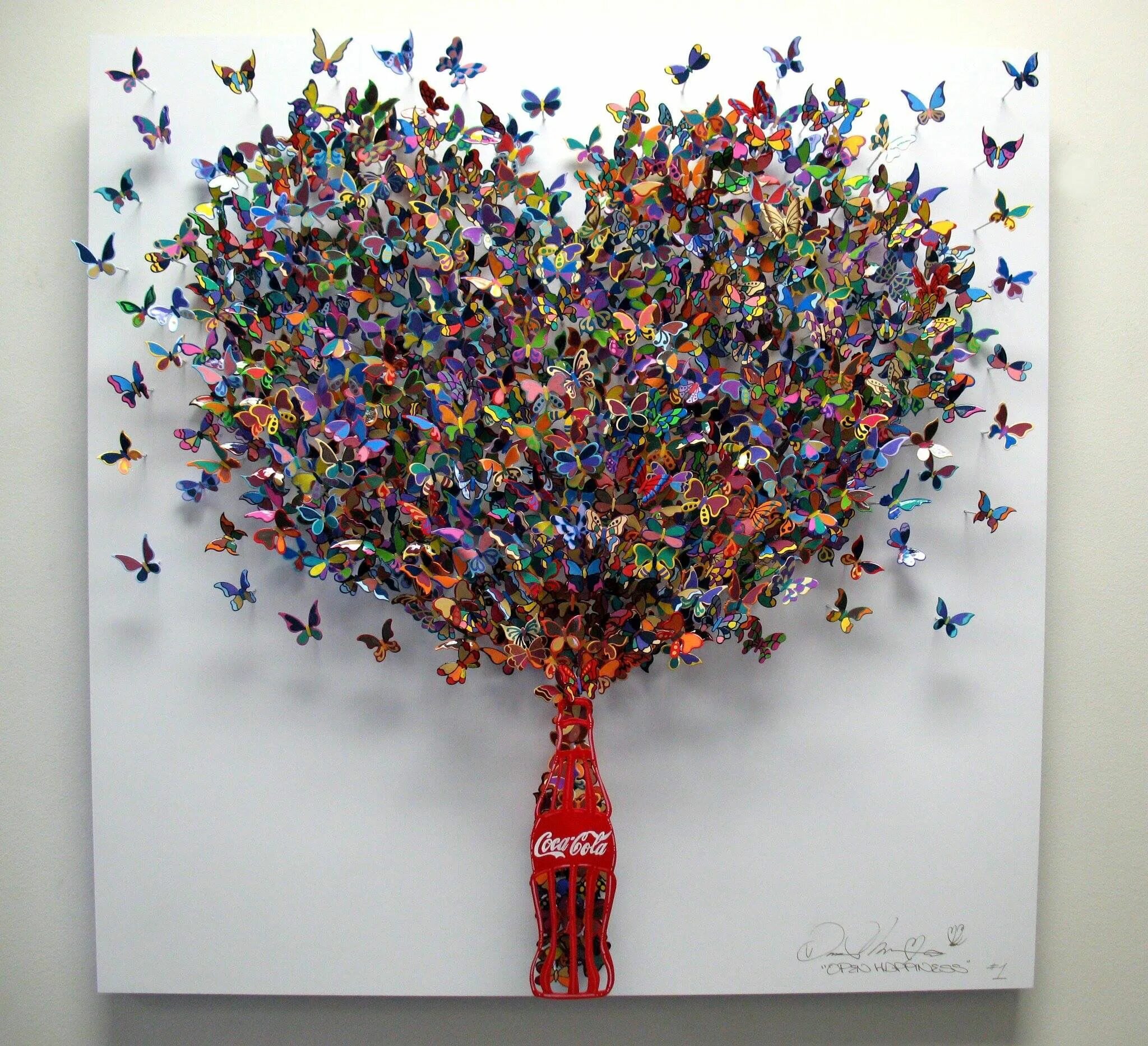 Скульптуры Дэвида Кракова бабочки. Креативные инсталляции. Креативные идеи для поделок. Инсталляция дерево. Современное творчество виды
