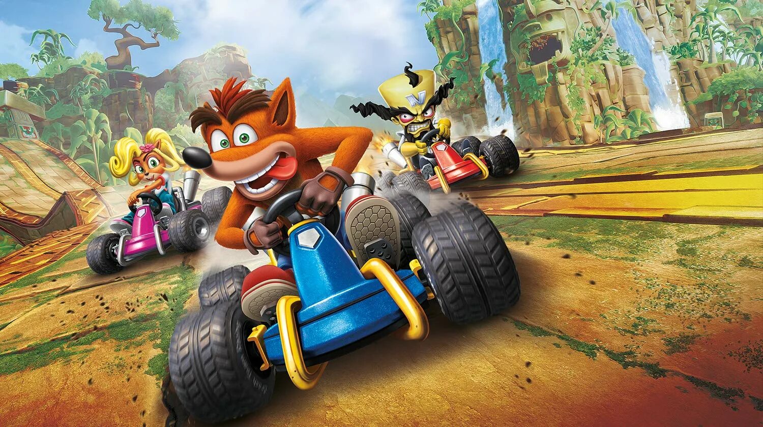 Crash Bandicoot гонки. Crash Team Racing. Crash Team Racing Nitro-fueled. Crash Team Racing ps4.