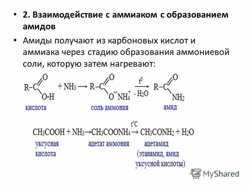 Амиды карбоновых кислот