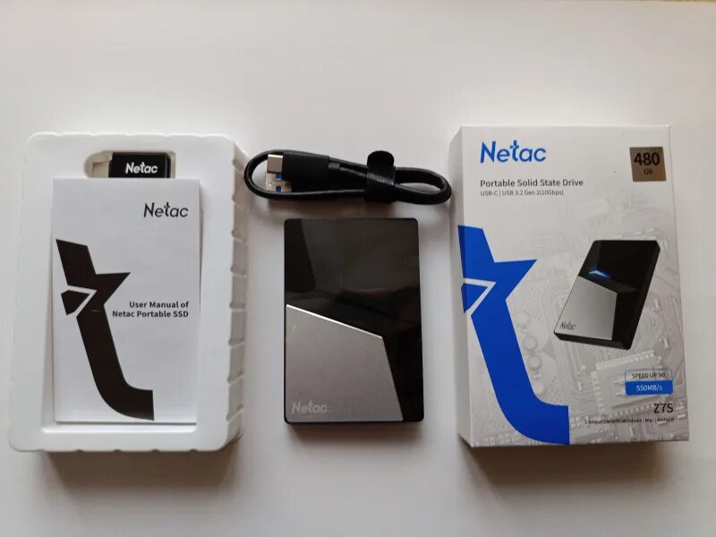 Внешние ssd netac 2 тб. Netac z7s.