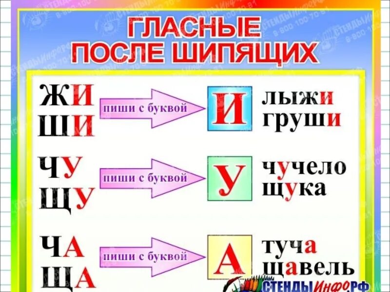Запиши обозначающую шипящий звук букву