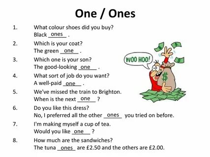 Как переводится one ones на русском
