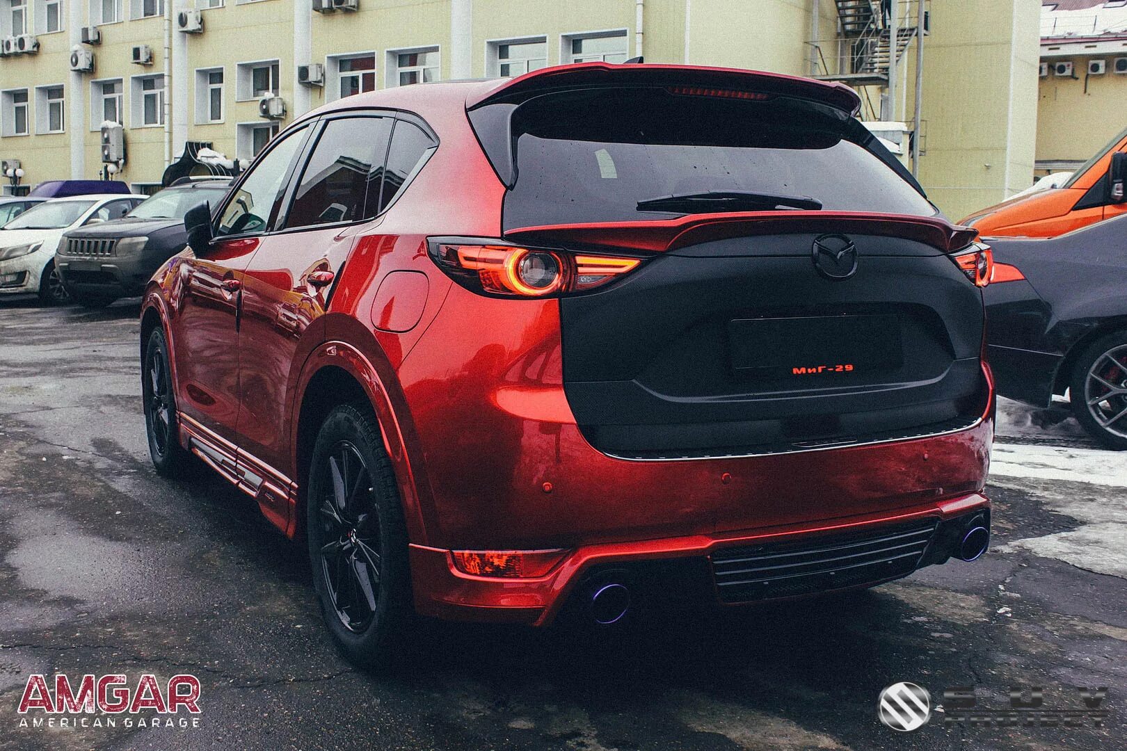 Мазда сх5 тюнинг задних Тюнингованные кроссоверы Mazda CX-5 на автошоу SEMA-2012 Major Auto Новости