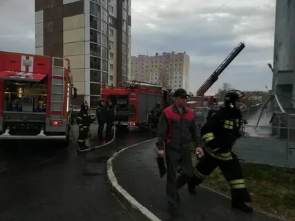 Пожар на челябинском тракторном