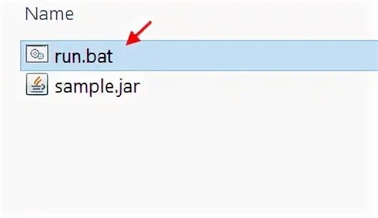 Run jar