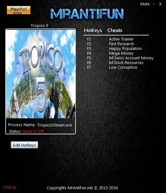 Cheat codes train