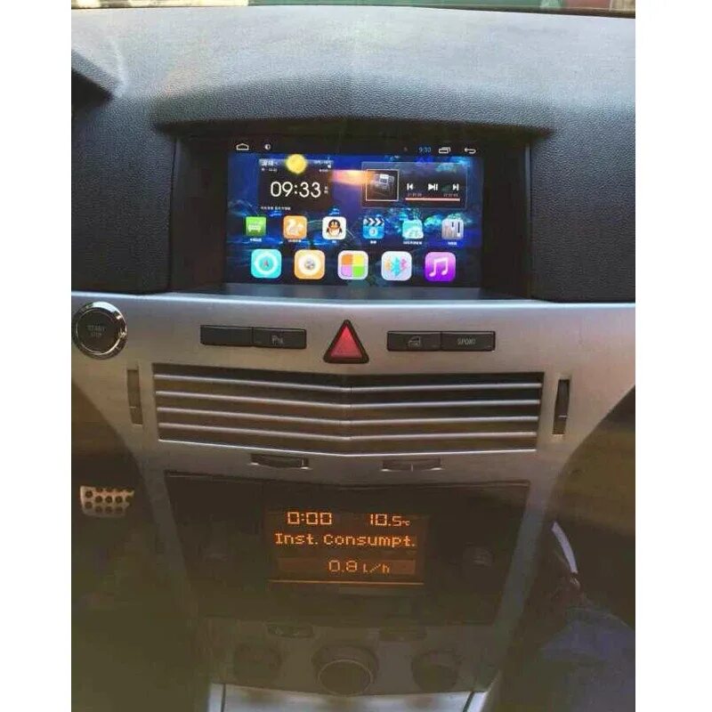 Андроид opel astra h. Opel astra h магнитола 2 din.
