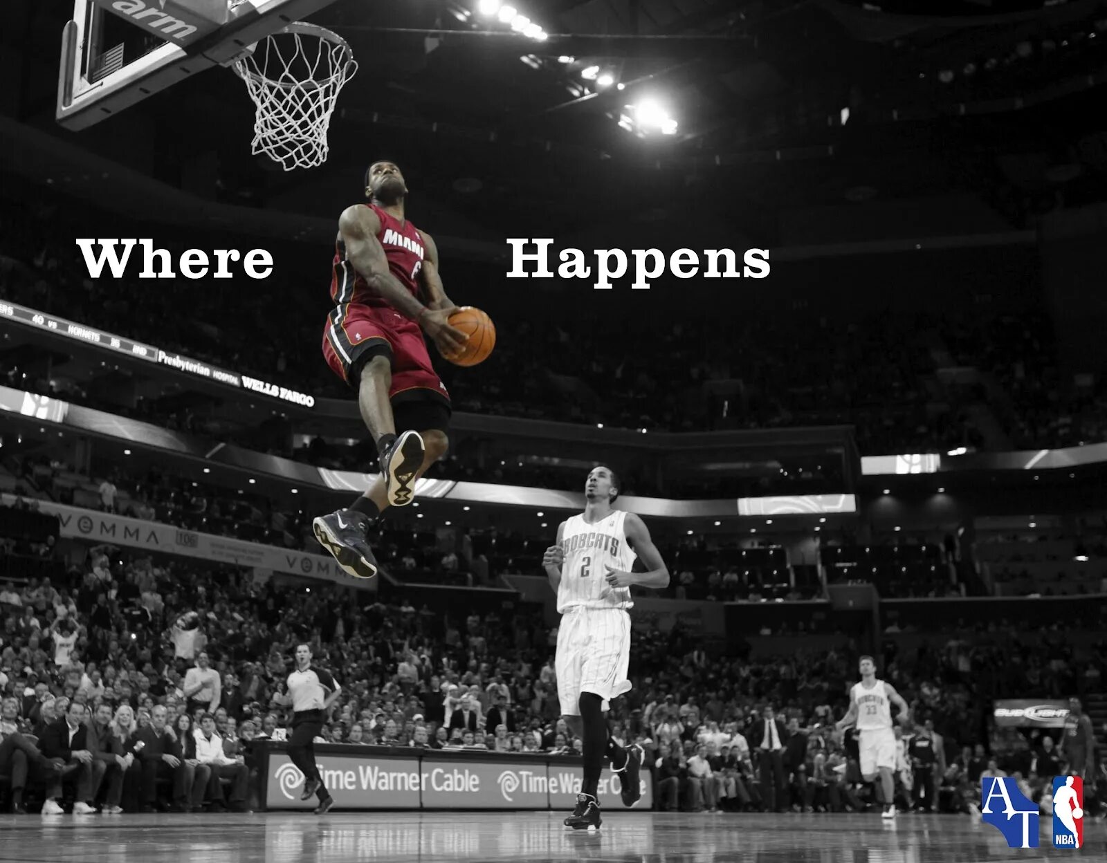 Коронный данк Леброна. LEBRON James Dunk Portland. Amazing happens